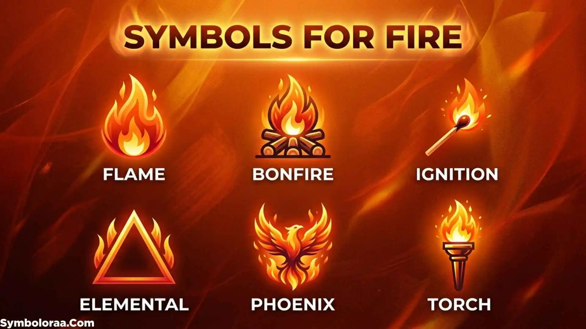 Symbols for Fire