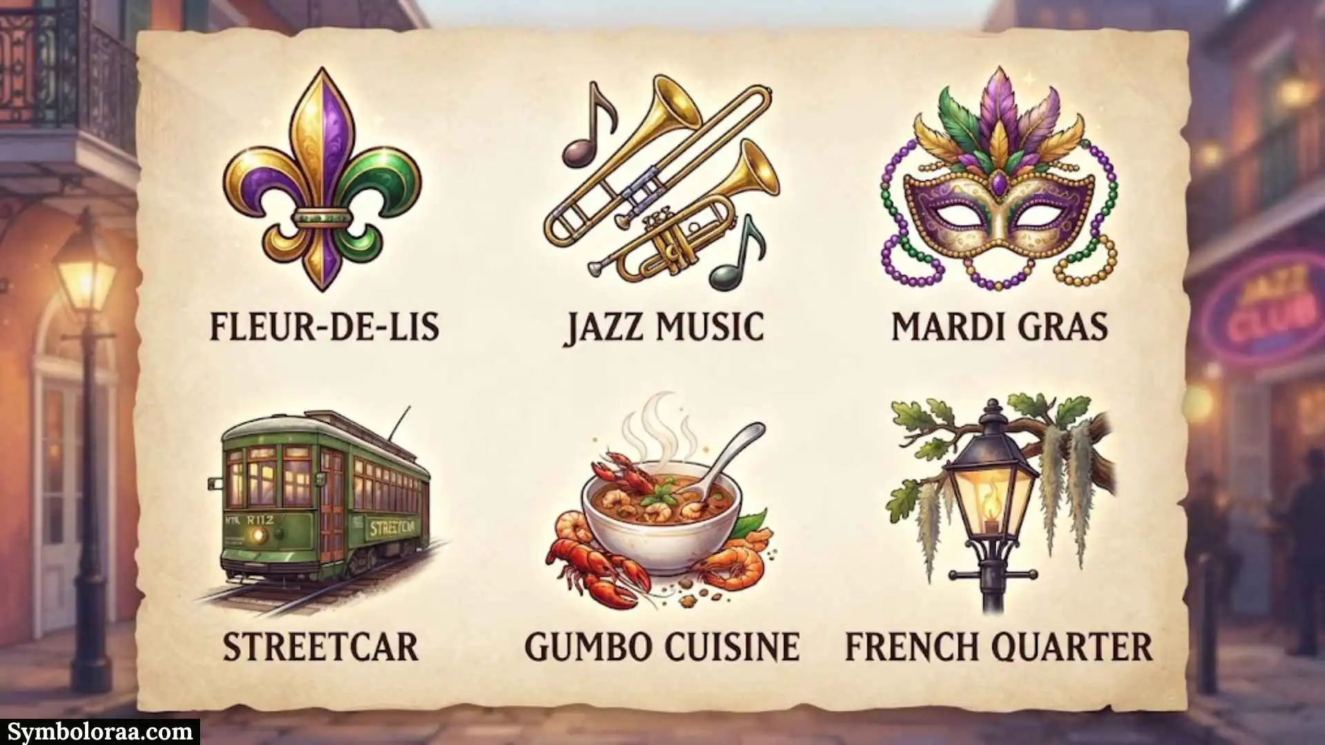 New Orleans Symbols