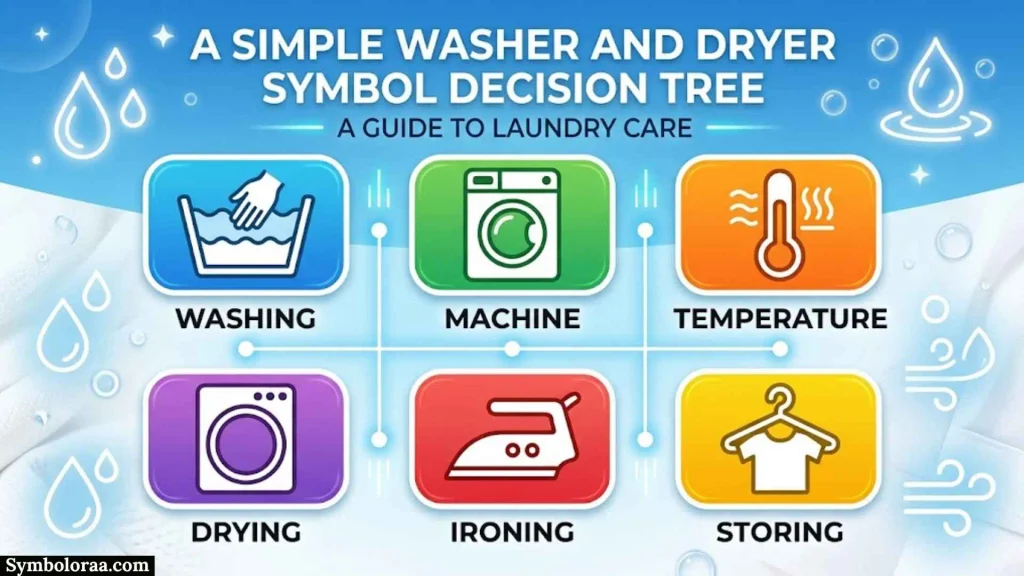 Washer and Dryer Symbols