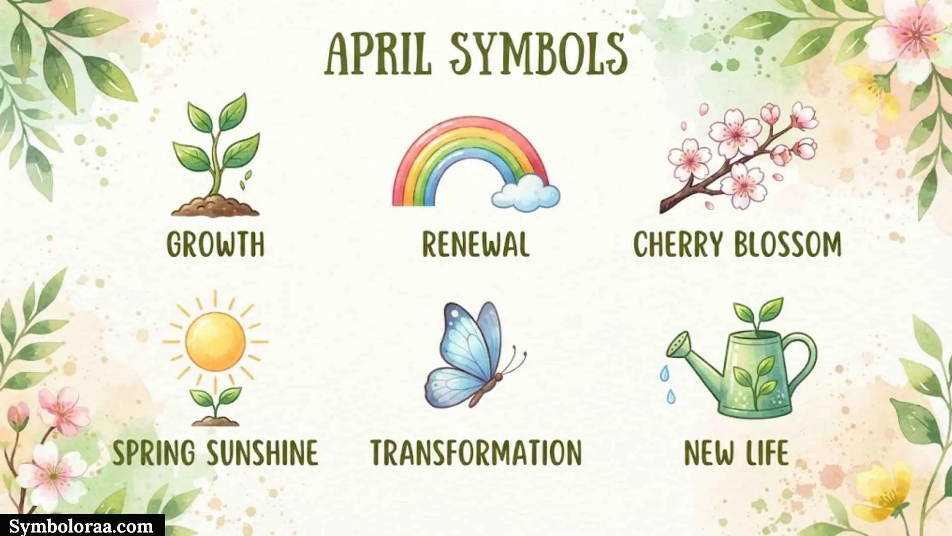 April Symbols